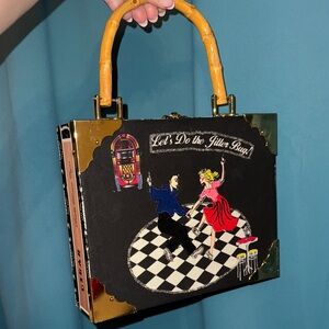 Vintage “Let’s Do The Jitterbug” Cigar Box Purse
